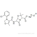 4-Thia-1-azabicyclo[3.2.0]heptane-2-carboxylicacid, 3,3-dimethyl-6-[[(5-methyl-3-phenyl-4-isoxazolyl)carbonyl]amino]-7-oxo-,sodium salt, hydrate (1:1:1),( 57195801,2S,5R,6R)- CAS 7240-38-2